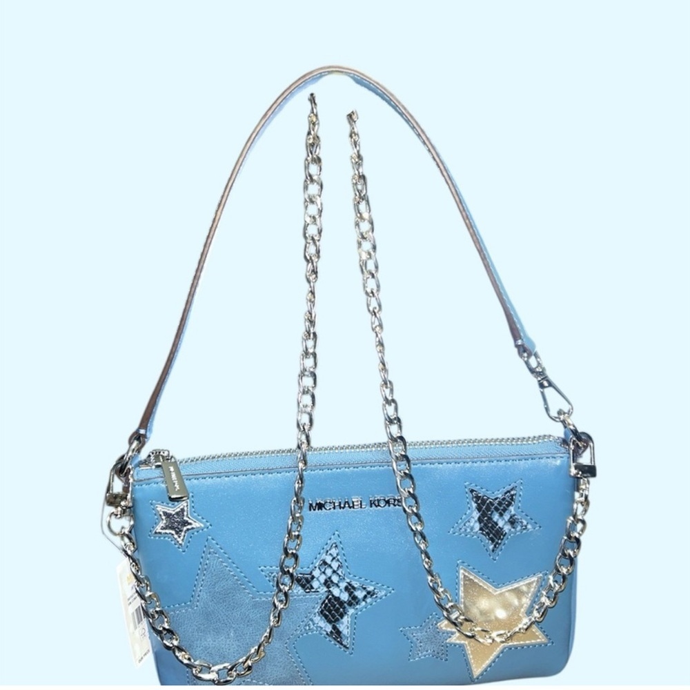 Michael Kors Blue and Silver Star Mini Bag (NWT)
SOLD OUT 🌟